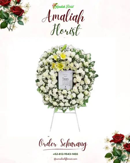 Krans Bunga Duka ilir barat i